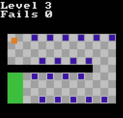 Level three rendered without decor
